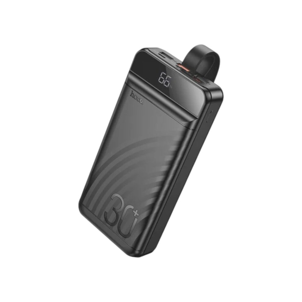Hoco 30000mAh  J123B Element  22.5W Fast Charging Power Bank – Black